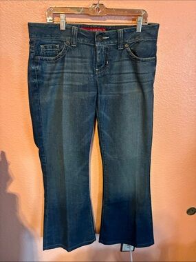 Guess Women's Dark Blue Flare Jeans